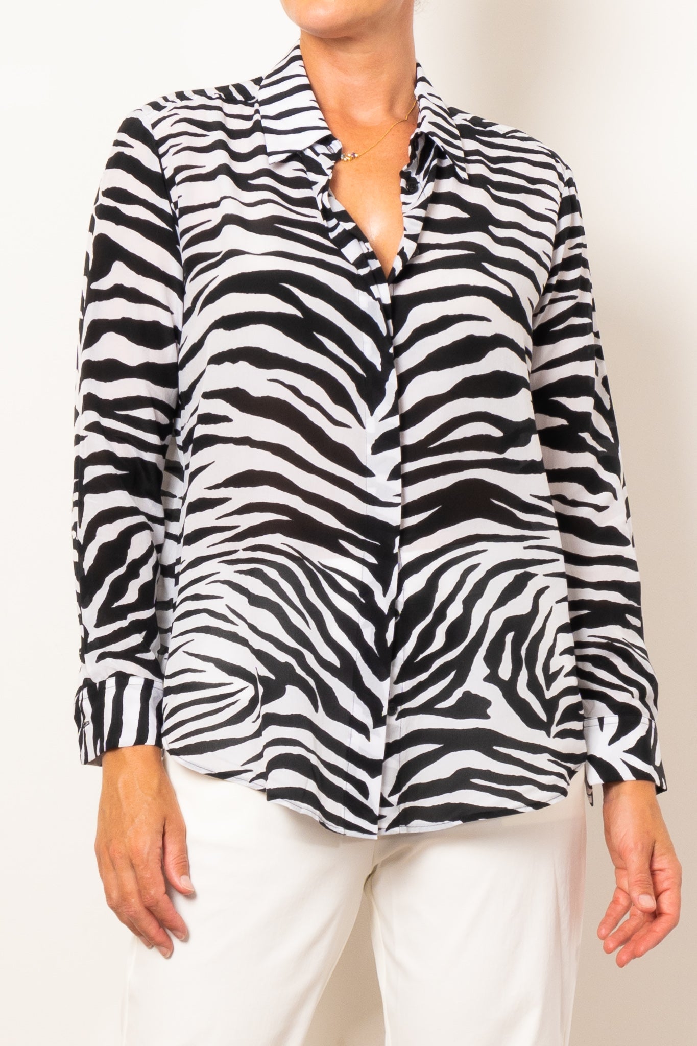 Mela Purdie Soft Shirt CatsEye Silk Impulse Boutique