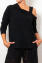 Mela Purdie Drop Shoulder Top Powder Knit