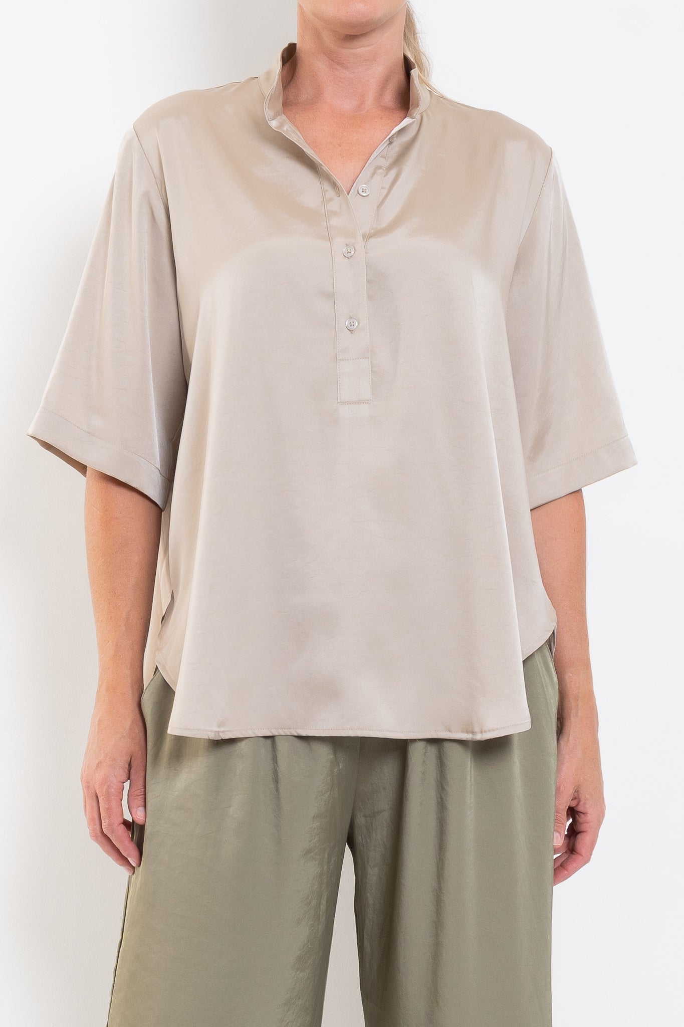 Mela Purdie Tab Swish Plaza Twill Sateen