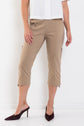 Mela Purdie Cropped Zip Cargo Microprene