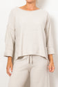 Talamaya Cotton Retreat Twist Pullover