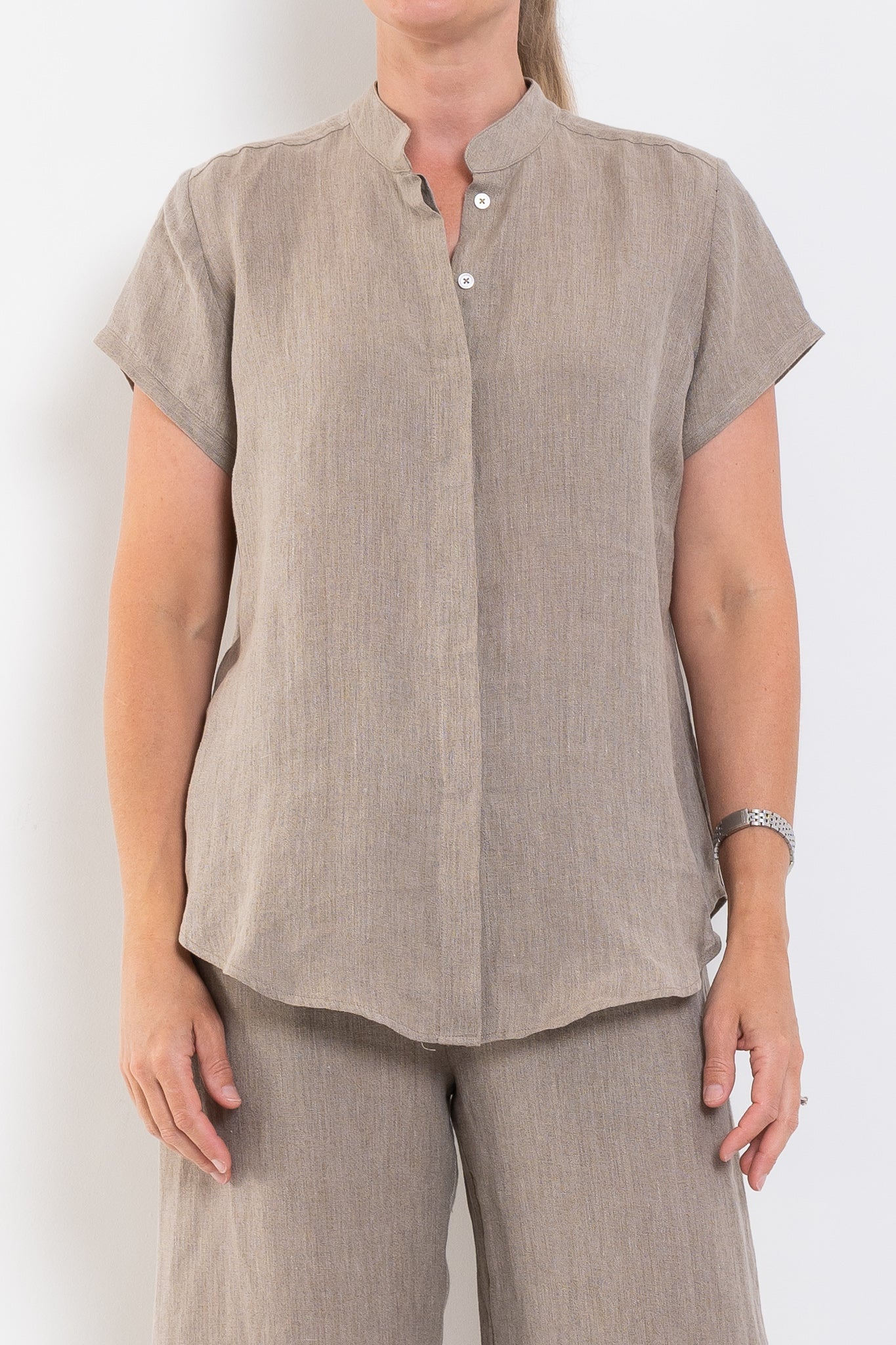 Mela Purdie Stand Shirt Lino
