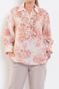 Mela Purdie Ruffle Resort Top Misty Floral Linen Voile