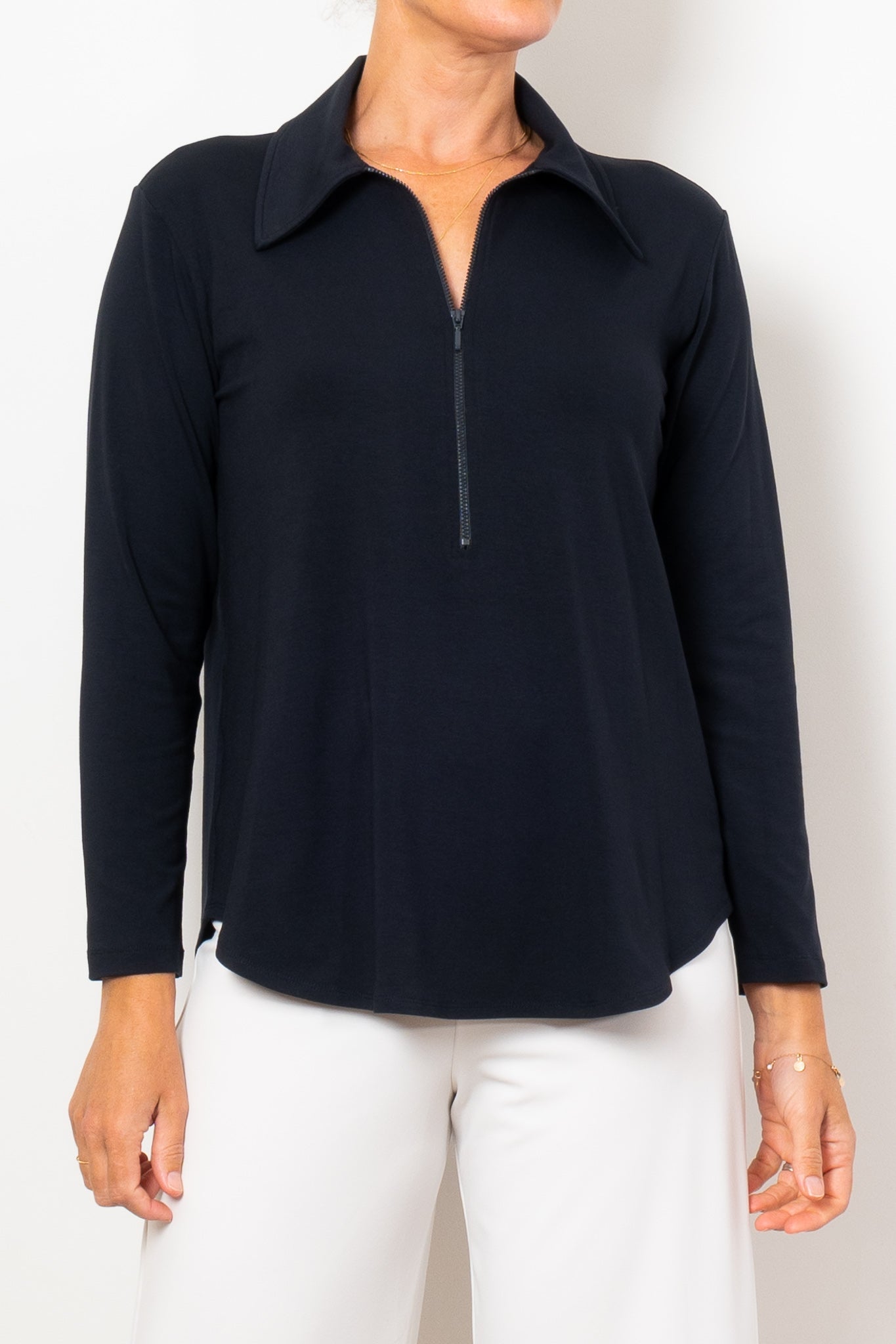 Mela Purdie Zip Collar Sweater Jersey