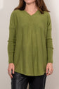 Bridge & Lord Queen Vee Curved Pullover