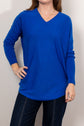 Bridge & Lord Queen Vee Curved Pullover