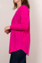 Bridge & Lord Queen Vee Curved Pullover