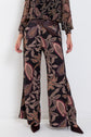 Once Was Adele Belted Dark Tropique Pant