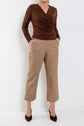 Once Was Montoya Leather Straight Leg Pant