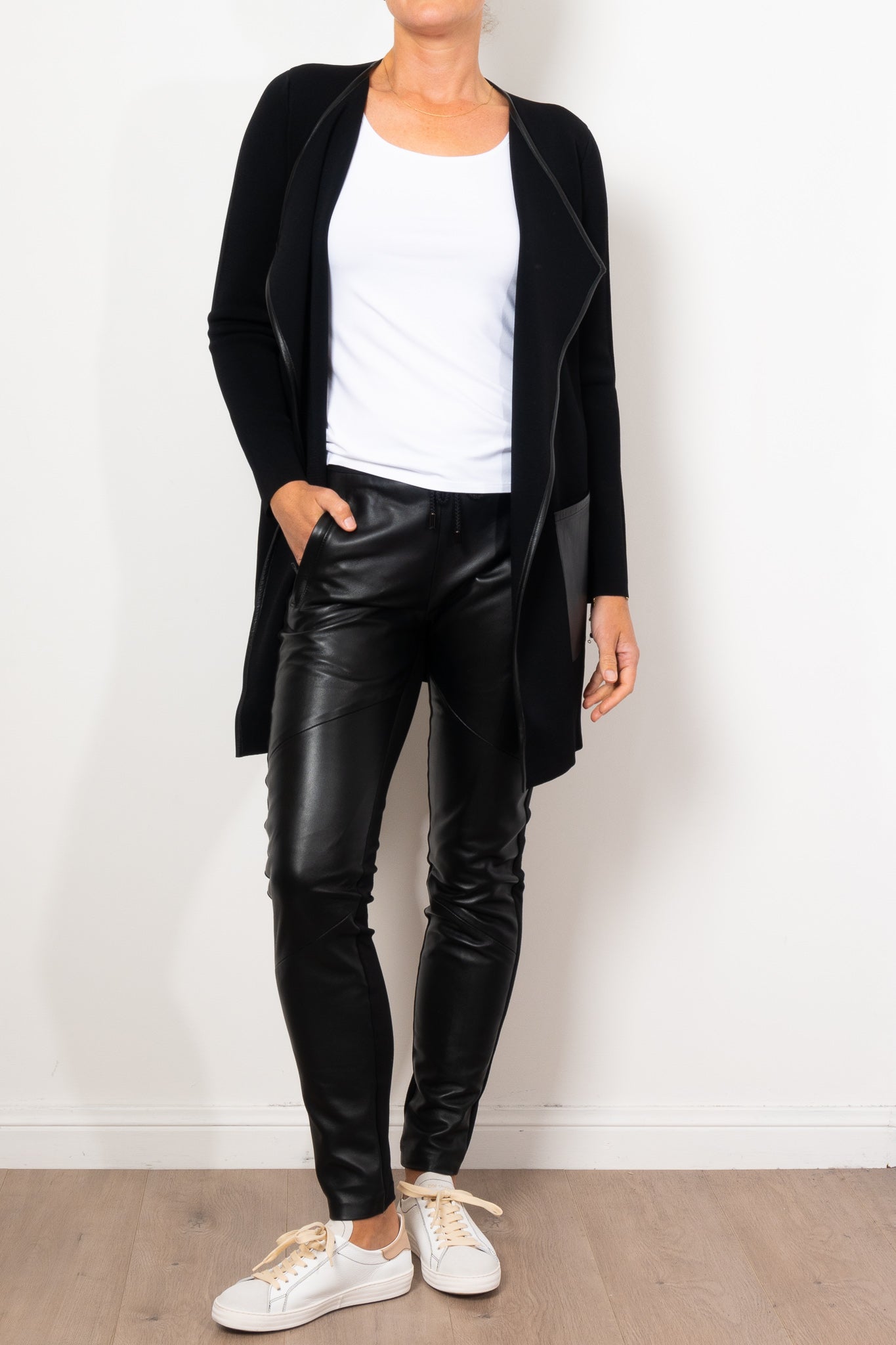 RAW by RAW Frankie Leather Jogger Pant