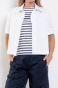 Mela Purdie Crop Shirt Cotton Panama