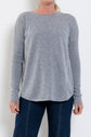Bridge & Lord Queen Crew Curved Hem Pullover