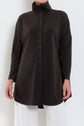 Mela Purdie Tab Funnel Jacket Powder Knit