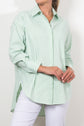 Mela Purdie Relaxed Pocket Shirt Stripe Microprene
