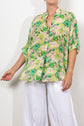 Mela Purdie Villa Overshirt Silk Lilly Print