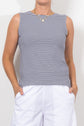Mela Purdie Palazzo Shell Yacht Stripe Jersey