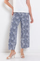 Raffaello Rossi Sally Jungle Leaf Jersey Pant