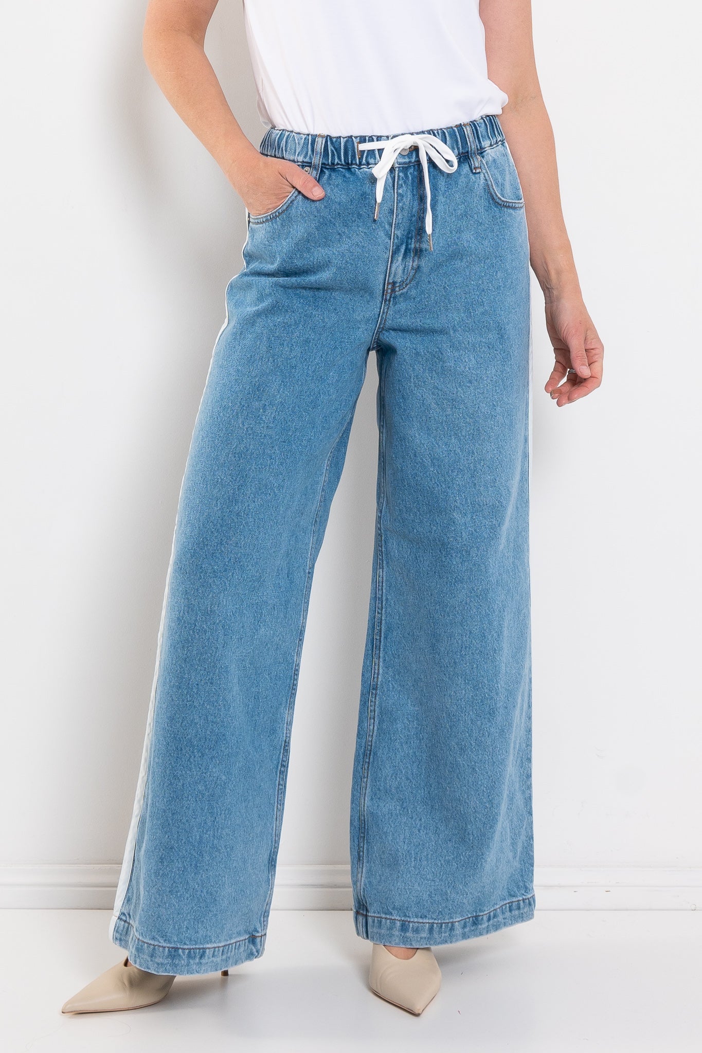Ena Pelly Sophie Wide Leg Jean