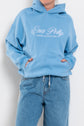 Ena Pelly Cassie Oversized Hoodie Blue