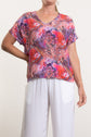 Mela Purdie Scoop Shell Kaleidoscope Print Silk