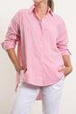 Mela Purdie Relaxed Pocket Shirt Stripe Microprene