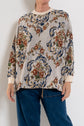 M.A. Dainty Chaise Knit Flowers