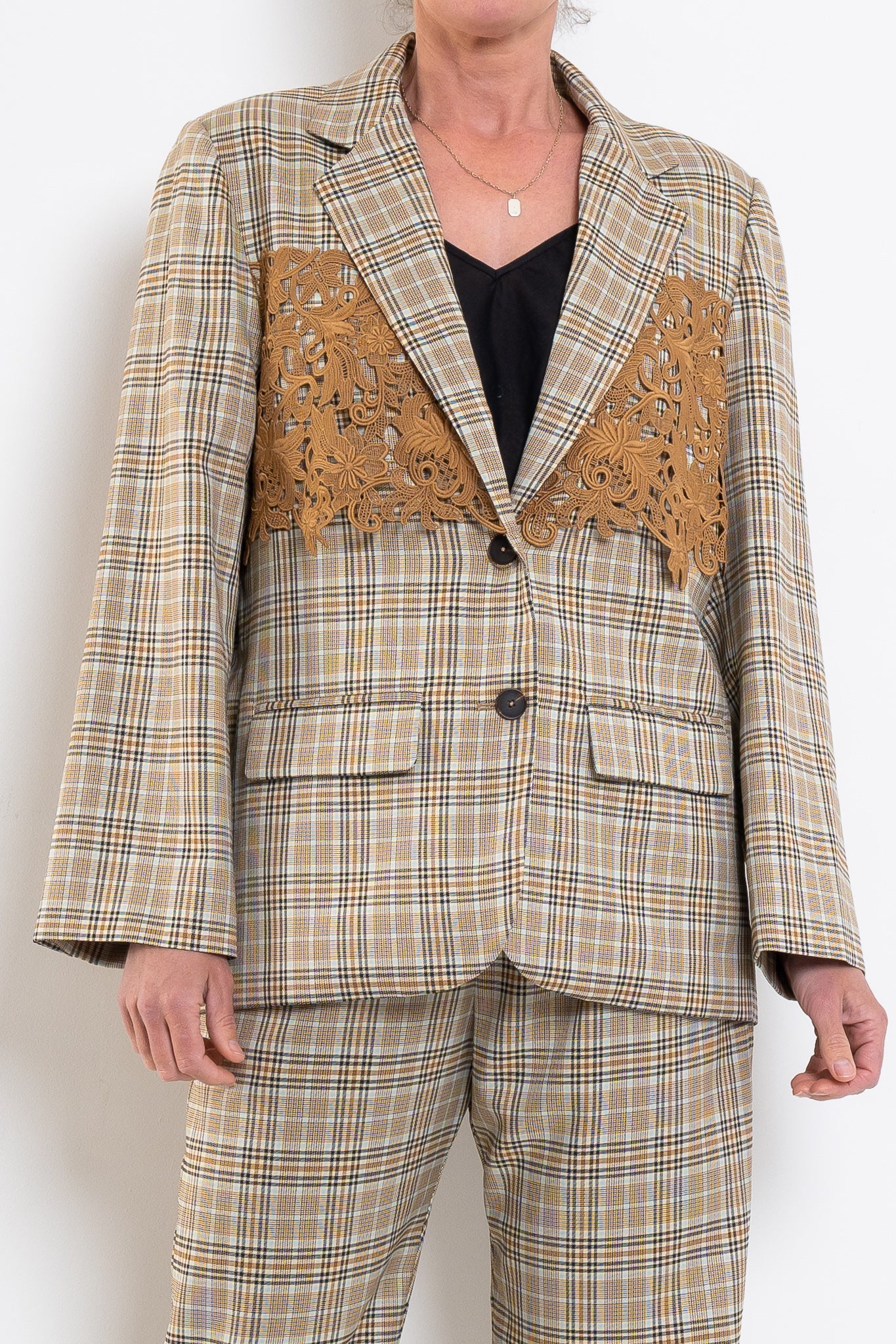 COOPER by Trelise Cooper Lace The Day Check Jacket