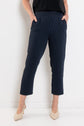 Mela Purdie Tapered Flat Pant Suit Stripe