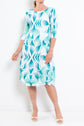 Alquema 3/4 Sleeve Smash Pocket Dress