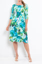 Alquema 3/4 Sleeve Smash Pocket Dress