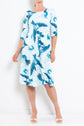Alquema 3/4 Sleeve Smash Pocket Dress