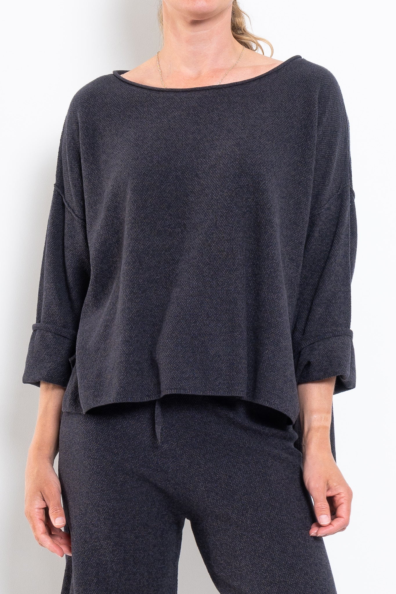 Talamaya Retreat Cotton Twist Pullover