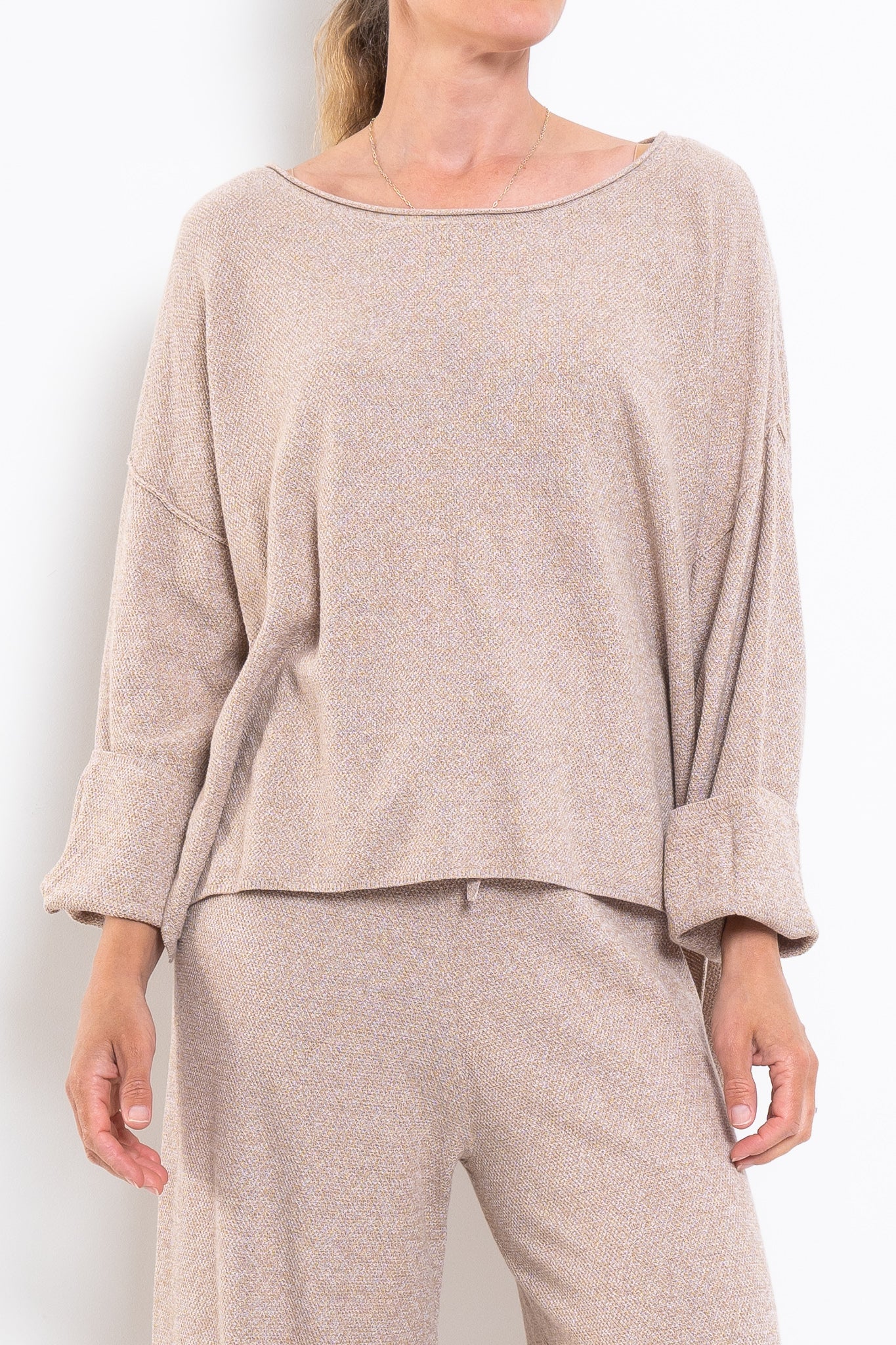 Talamaya Retreat Cotton Twist Pullover