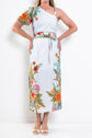 Once Was Elodie Bloomscape One Shoulder Dress