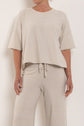 Talamaya Retreat Cotton Twist Tee Pullover