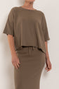 Talamaya Retreat Cotton Twist Tee Pullover
