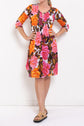 One Season Deia Roses Middy Poppy Dress