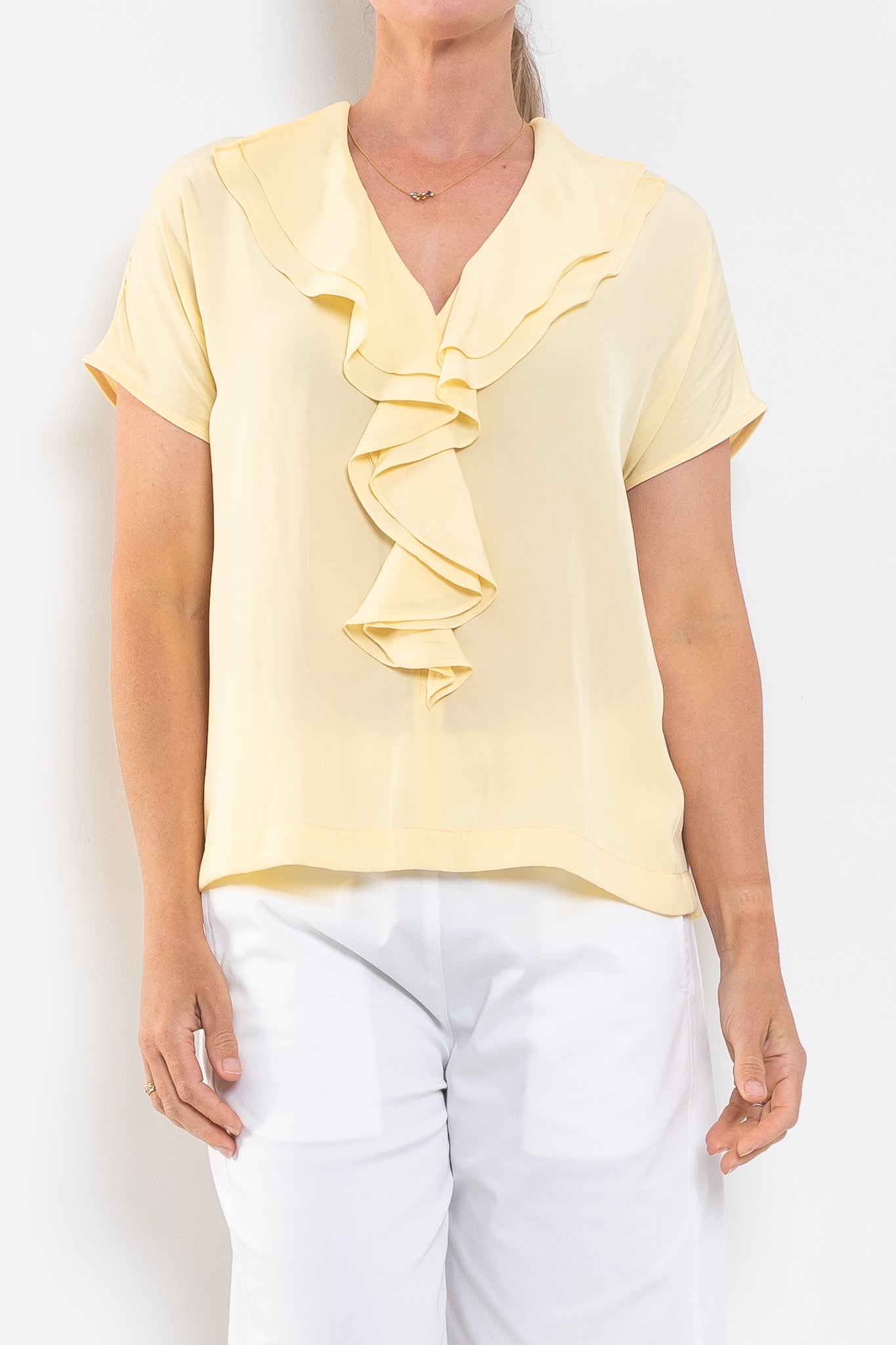 Mela Purdie Flounce Lariat Shell Mache