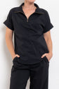 Mela Purdie Half Zip Shirt Microprene