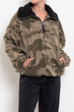 Ena Pelly Winnie Qtr Zip Camo Jumper