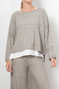 Talamaya Cotton Retreat Twist Pullover