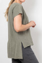 Talamaya Shoreline Fine Slub Cotton Tee