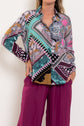 Mela Purdie Soft Shirt Bandana Print Silk