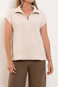 Mela Purdie Zip Front Shell Cord Knit