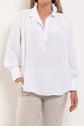 Mela Purdie Frill Neck Blouse Mache