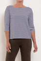 Mela Purdie Relaxed Boat Neck Yacht Stripe Jersey