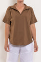Mela Purdie Half Zip Shirt Microprene