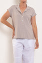 Mela Purdie Henley Tank Yacht Stripe Jersey