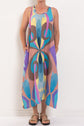 Circular by Maud Alice Dainty Sunset Dress Wave Print