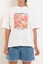 Ena Pelly Coral Floral Tee